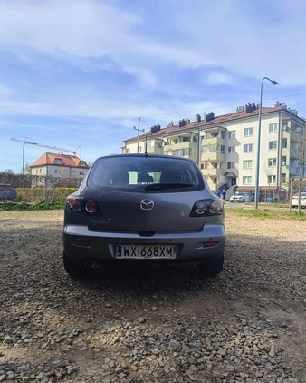 Mazda 3 cena 16000 przebieg: 244000, rok produkcji 2006 z Ząbki małe 121